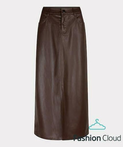 11509 - Faux Leather Skirt