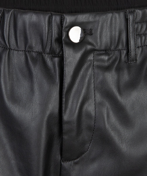 11704 Vegan Leather Trousers - Colour Options