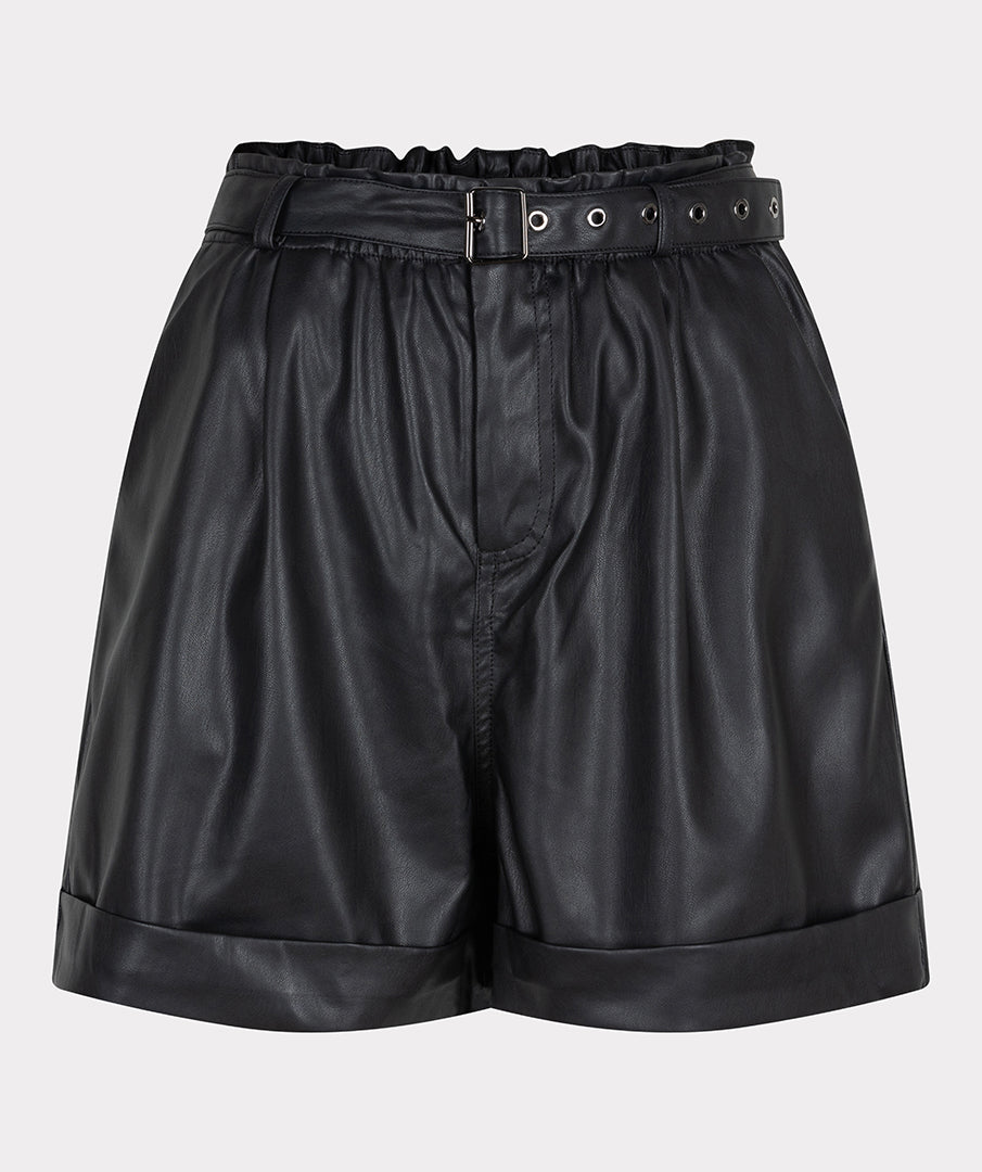 11707 Vegan Leather shorts - Colour Options