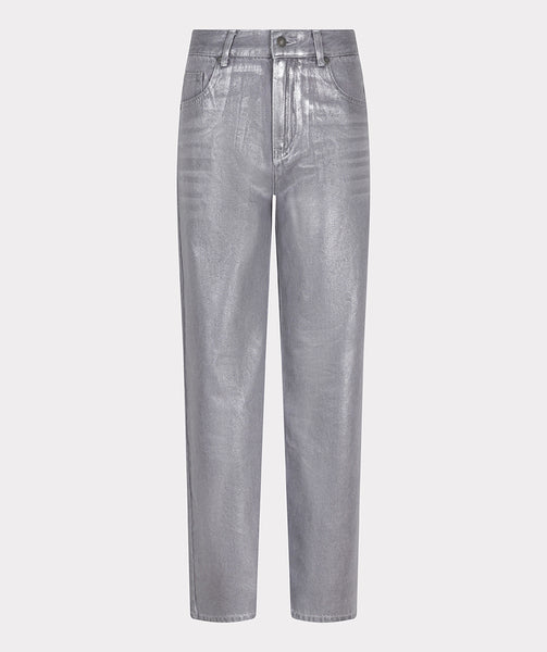 12703 Metallic Coated Trousers