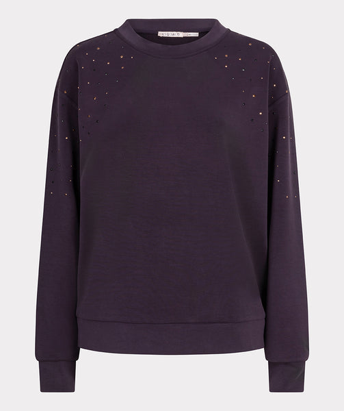 05712 Embellished Modal Sweater