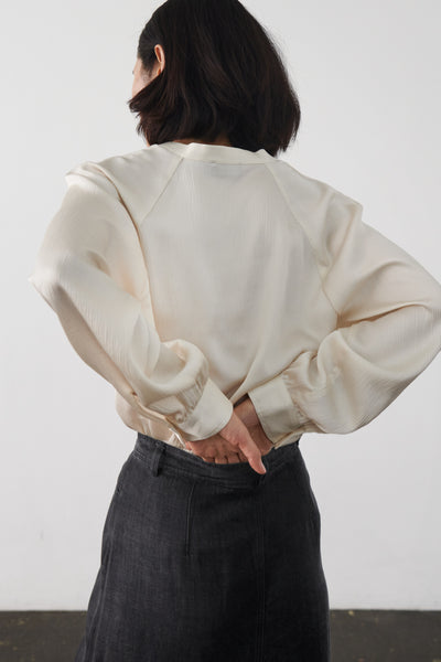 SLIoana Blouse LS in Whisper White