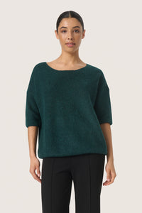 SLTuesday Jumper in Rain Forest Green