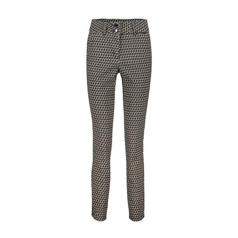 Diana Fancy Print Trousers