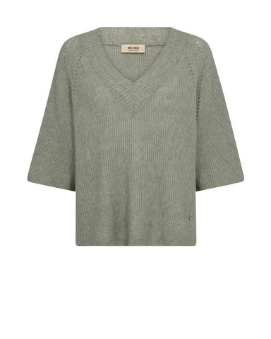 MMTaci V-Neck Knit in Shadow